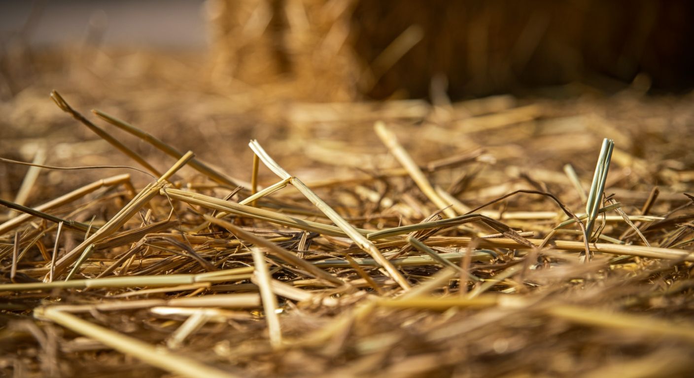 background image of hay